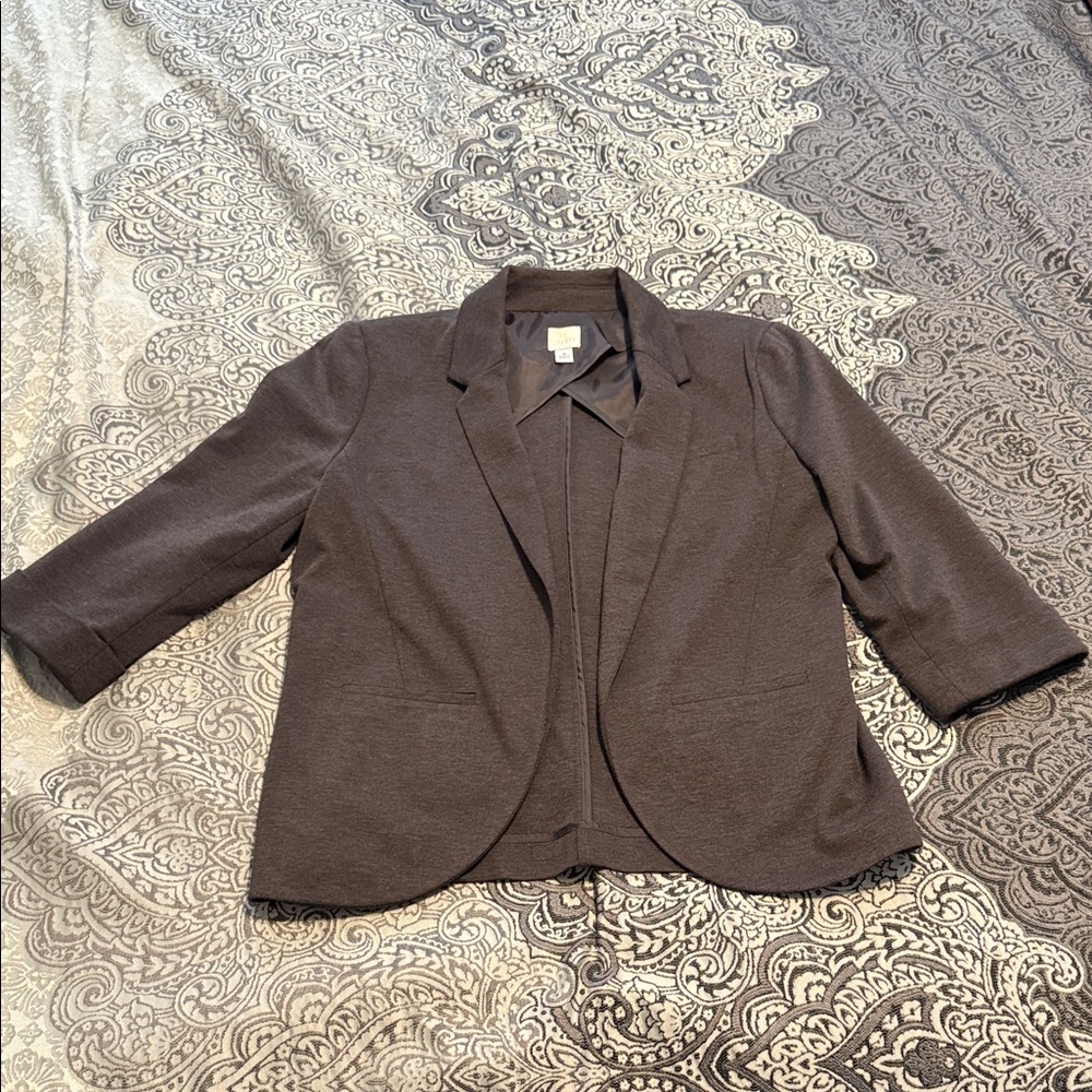 LC Lauren Conrad Charcoal Blazer